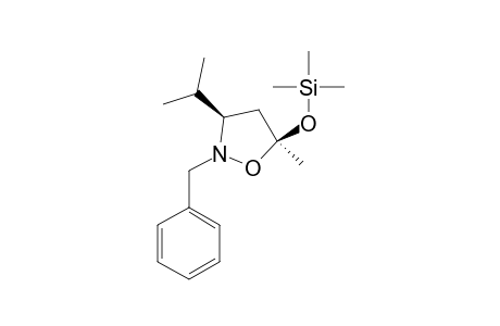 CIS-2-BENZYL-3-ISOPROPYL-5-METHYL-5-(TRIMETHYLSILOXY)-ISOXAZOLIDINE