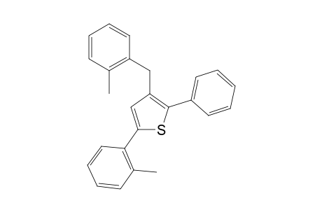 3-(2-Methylbenzyl)-2-phenyl-5-(o-tolyl)thiophene