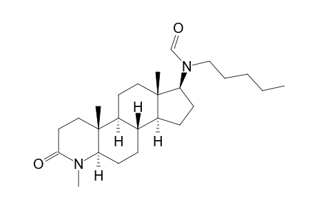 N-[(1S,3aS,3bR,5aR,9aR,9bS,11aS)-6,9a,11a-trimethyl-7-oxidanylidene-2,3,3a,3b,4,5,5a,8,9,9b,10,11-dodecahydro-1H-indeno[5,4-f]quinolin-1-yl]-N-pentyl-methanamide