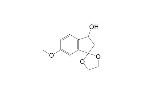 5'-methoxyspiro[1,3-dioxolane-2,3'-indane]-1'-ol