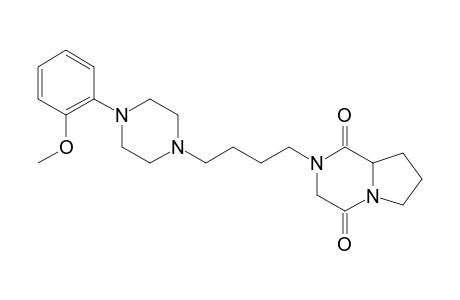 2-[4-[4-(ORTHO-METHOXYPHENYL)-PIPERAZIN-1-YL]-BUTYL]-1,4-DIOXOPERHYDRO-PYRROLO-[1,2-A]-PYRAZINE