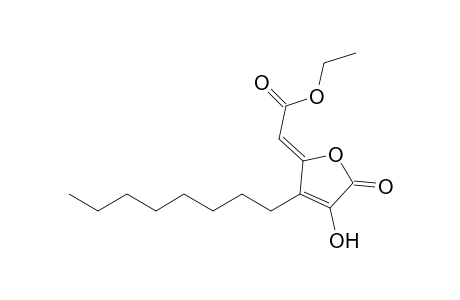 (2Z)-Ethyl 2-[4-Hydroxy-3-octyl-5-oxofuran-2(5H)-ylidene]acetate