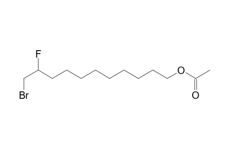 1-Undecanol, 11-bromo-10-fluoro-, acetate