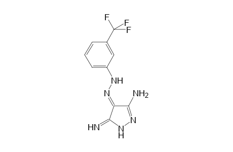 (4Z)-3-Amino-5-imino-1,5-dihydro-4H-pyrazol-4-one [3-(trifluoromethyl)phenyl]hydrazone