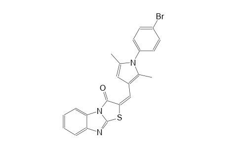 (2E)-2-{[1-(4-bromophenyl)-2,5-dimethyl-1H-pyrrol-3-yl]methylene}[1,3]thiazolo[3,2-a]benzimidazol-3(2H)-one