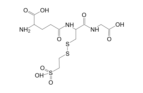 2-Amino-4-[1-(carboxymethyl-carbamoyl)-2-(2-sulfo-ethyldisulfanyl)-ethylcarbamoyl]-butyric acid