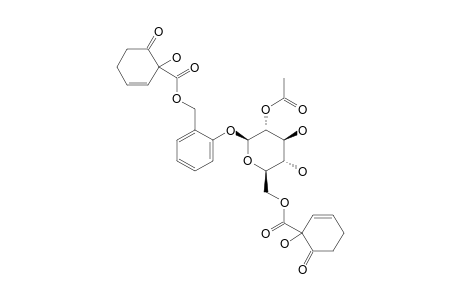 LASIANDRIN;2'-O-ACETYL-SALICORTIN-6'-O-(1-HYDROXY-6-OXO-2-CYCLOHEXENE-1-CARBOXYLATE)