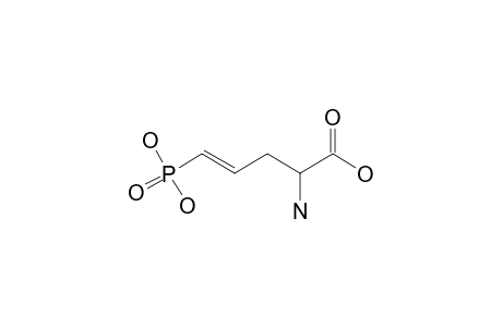 (E)-2-amino-5-phosphonopent-4-enoic acid