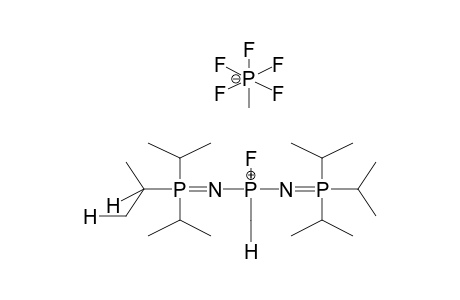 BIS(TRIISOPROPYLPHOSPHIMINO)METHYLFLUOROPHOSPHONIUMMETHYLPENTAFLUOROPHOSPHORATE