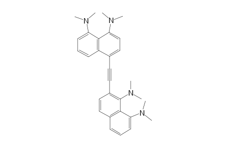 2-((4,5-Bis(dimethylamino)naphthalen-1-yl)ethynyl)-N1,N1,N8,N8-tetramethylnaphthalene-1,8-diamine