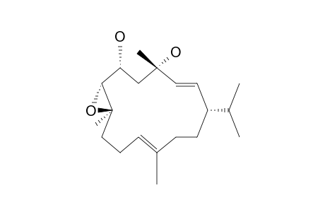 (1R,4E,8S,9E,11S,13R,14R)-1,5,11-trimethyl-8-propan-2-yl-15-oxabicyclo[12.1.0]pentadeca-4,9-diene-11,13-diol