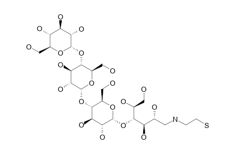 ALPHA-D-GLUCOPYRANOSYL-(1->4)-ALPHA-D-GLUCOPYRANOSYL-(1->4)-ALPHA-D-GLUCOPYRANOSYL-(1->4)-(1-DEOXY-D-GLUCITYL)-(1->N)-CYSTEAMINE