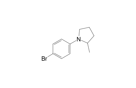 1-(4-Bromophenyl)-2-methylpyrrolidine