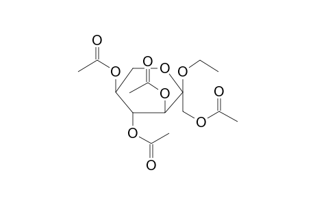 .alpha.-Ethyl-L-sorboside tetraacetate