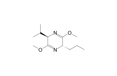 (2R,5S)-2-isopropyl-3,6-dimethoxy-5-propyl-2,5-dihydropyrazine