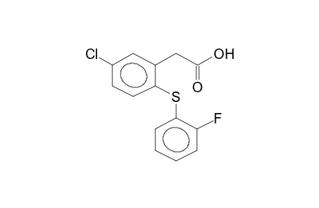 [5-CHLORO-2-(2-FLUOROPHENYLTHIO)PHENYL]ACETIC ACID