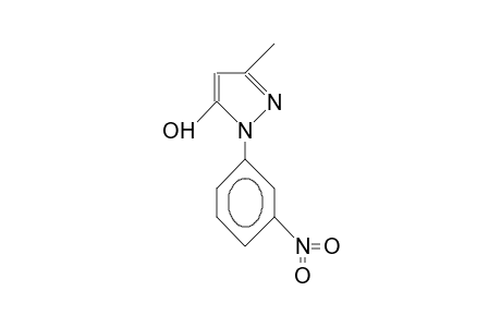 5-Hydroxy-1-(3-nitro-phenyl)-3-methyl-pyrazole