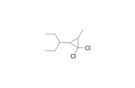 Pentane, 3-(2,2-dichloro-3-methylcyclopropyl)-