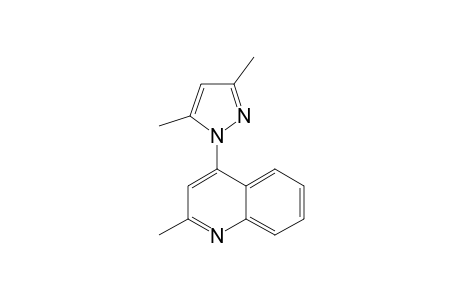 4-(3,5-dimethylpyrazol-1-yl)-2-methylquinoline