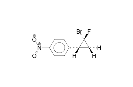 1-FLUORO-1-BROMO-2-(4-NITROPHENYL)CYCLOPROPANE