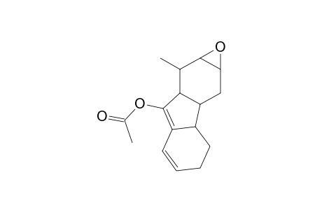 14-Oxatetracyclo[11.1.0.0(3,11).0(5,10)]tetradeca-4,6-diene, 4-acetoxy-2-methyl-
