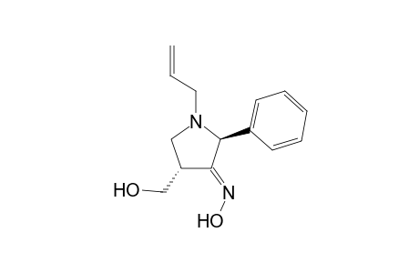 1-Allyl-trans-4-(hydroxymethyl)-2-phenyl-3-pyrrolidone Oxime