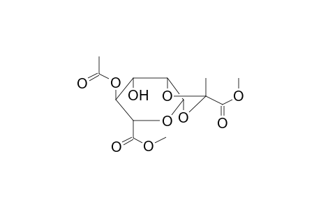 METHYL[4-O-ACETYL-1,2-O-[1-(EXO-METHOXYCARBONYL)ETHYLIDENE]-BETA-D-MANNOPYRAN]URONATE