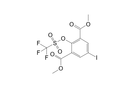 Dimethyl 5-iodo-2-{[(trifluoromethyl)sulfonyl]oxy}isophthalate