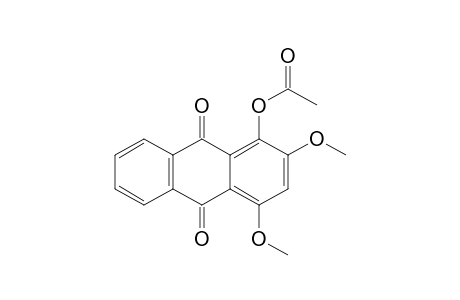 1-Acetoxy-2,4-dimethoxyanthraquinone