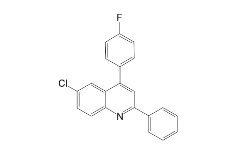 6-Chloro-4-(4-fluorophenyl)-2-phenylquinoline