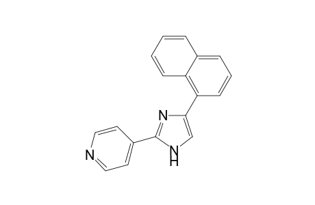 4-(1-naphthyl)-2-(4-pyridyl)imidazole