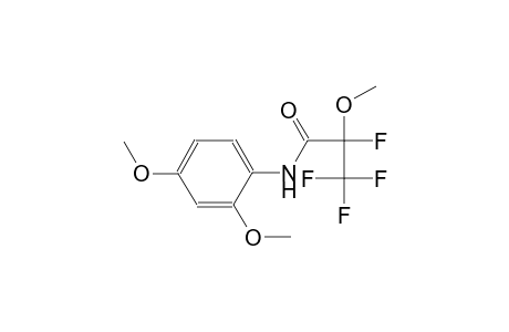 propanamide, N-(2,4-dimethoxyphenyl)-2,3,3,3-tetrafluoro-2-methoxy-