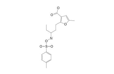 5-METHYL-2-[3-(4-METHYLPHENYLSUFONAMIDO)-PENTYL]-FURAN-3-CARBOXYIC-ACID