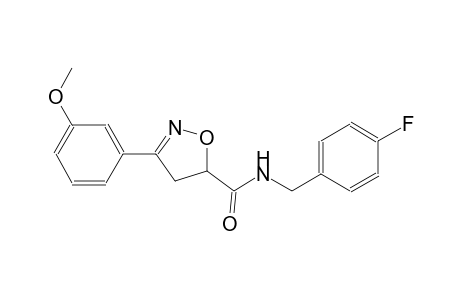 5-isoxazolecarboxamide, N-[(4-fluorophenyl)methyl]-4,5-dihydro-3-(3-methoxyphenyl)-