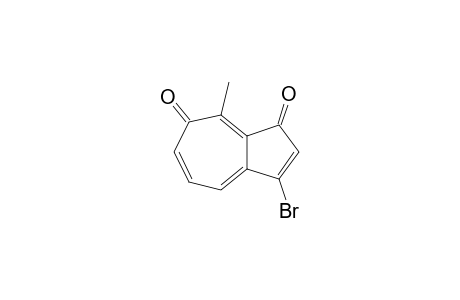 8-Methyl-3-bromo-1,7-azulenequinone