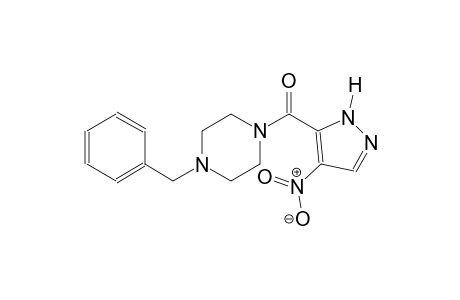 1-benzyl-4-[(4-nitro-1H-pyrazol-5-yl)carbonyl]piperazine