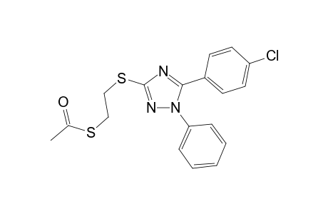 3-Acetylmercaptoethylthio-5-(4-chlorophenyl)-1-phenyltriazol-1,2,4