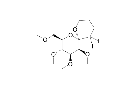 1,5-ANHYDRO-4,4-DIIODO-2,3,4-TRIDEOXY-6,7,8,10-TETRA-O-METHYL-ALPHA-D-MANNO-DEC-5-ULOPYRANOSIDE