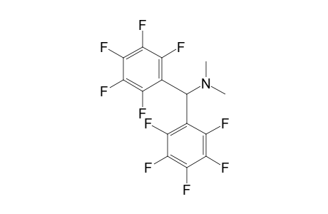 N,N-Dimethyl-1,1-bis(perfluorophenyl)methanamine