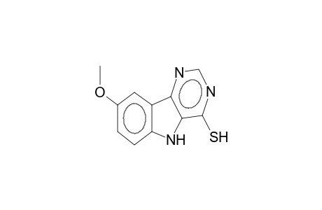 4-mercapto-8-methoxy-5H-pyrimido[5,4-b]indole