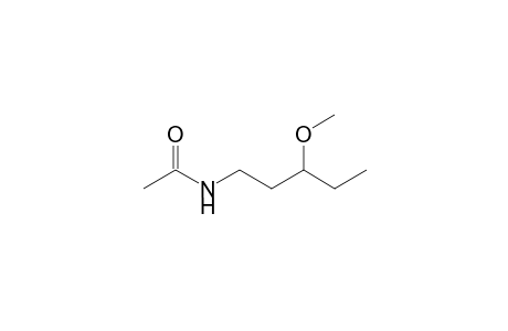 N-Acetyl-3-methoxypentyl-1-amine