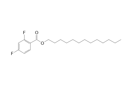 2,4-Difluorobenzoic acid, tridecyl ester