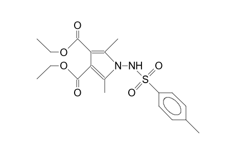 3,4-Diethoxycarbonyl-2,5-dimethyl-1-tosylamino-pyrrole