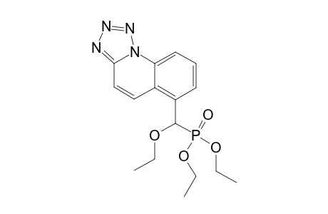 Diethyl [ethoxy(tetrazolo[1,5-a]quinolin-6-yl)methyl]phosphonate