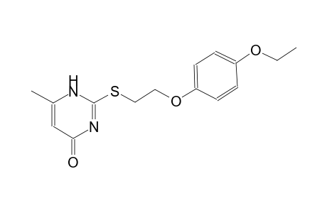 4(1H)-pyrimidinone, 2-[[2-(4-ethoxyphenoxy)ethyl]thio]-6-methyl-