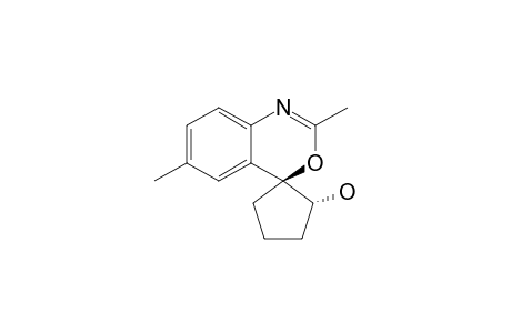 2'-HYDROXY-2,6-DIMETHYL-4-H-3,1-BENZOXAZINE-4-SPIROCYClOPENTANE