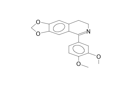 1-(3,4-dimethoxyphenyl)-6,7-methylenedioxy-3,4-dihydroisoquinoline