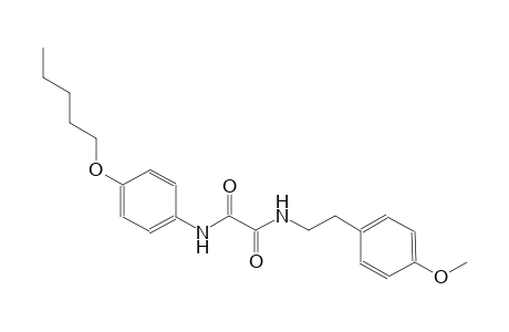 ethanediamide, N~1~-[2-(4-methoxyphenyl)ethyl]-N~2~-[4-(pentyloxy)phenyl]-