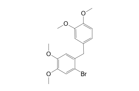 1-(3,4-Dimethoxybenzyl)-6-bromoveratrole