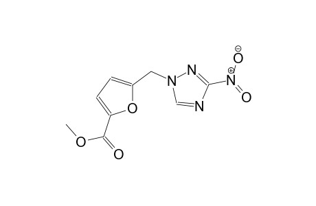 methyl 5-[(3-nitro-1H-1,2,4-triazol-1-yl)methyl]-2-furoate